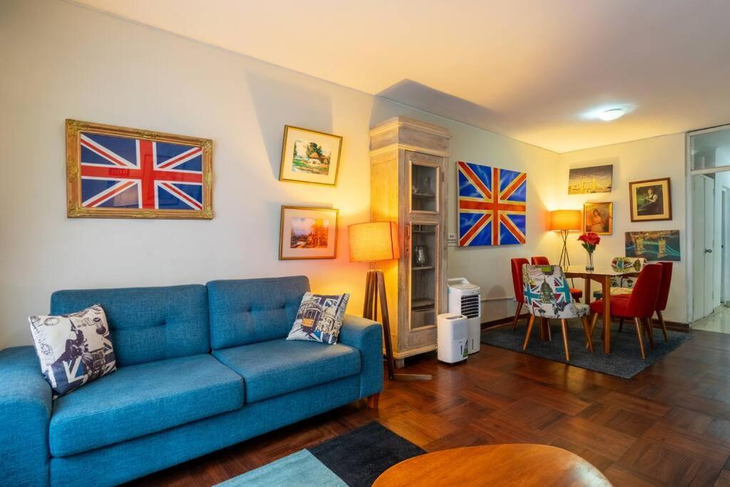 לימה Britanico En Miraflores & Primer Piso, 3 Dormitorios מראה חיצוני תמונה